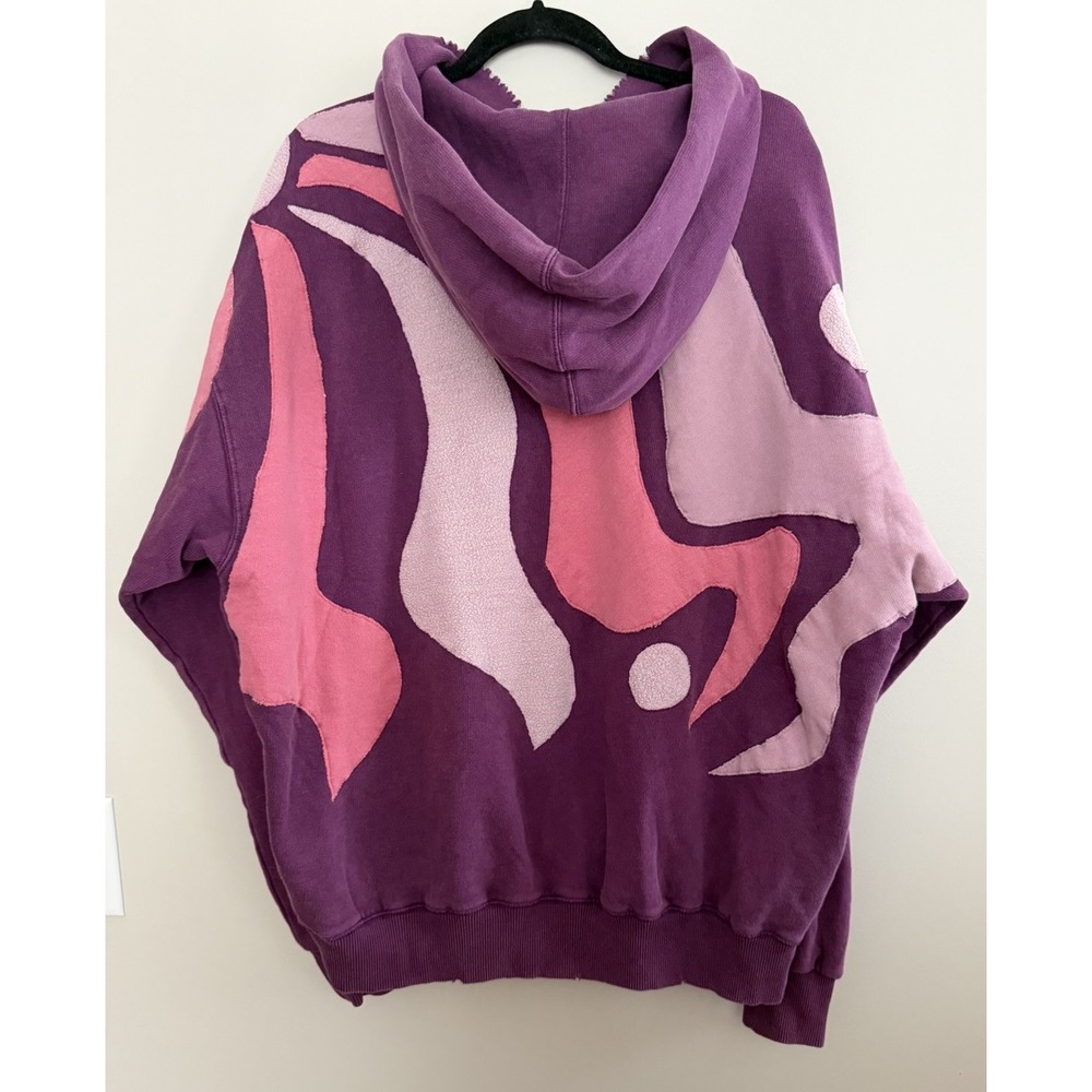 Free People It's A Vibe Hoodie Purple Women's Size Small